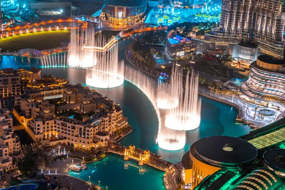 Dubai Fountain Show with premier travel & tourism